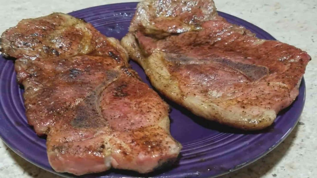 smoked pork chops on pellet grill